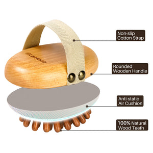 Wood Therapy Massage Tool for Belly Fat,Wooden Meridian Massage Body Brush for Cellulite Remover, Cellulite Lymphatic Drainage Massager for Body Shaping, Maderoterapia Kit for Muscle Pain Relief Olaemuo buy supplements Au