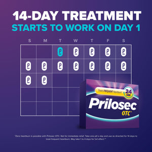 Prilosec OTC, Omeprazole 20mg, Heartburn Medicine, Acid Reflux Medicine, 24 Hour Relief, 42 Tablets Prilosec buy supplements Au