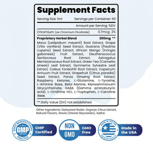 Hidragenix – Natural Herbal Supplement with Maca, Green Tea, Grape Seed & More – Non-GMO, 60 Servings – Manufactured in the USA, 2 FL.OZ, 60ml - 1 Month Supply Nature’s NutriWaveBuy Supplements Australia