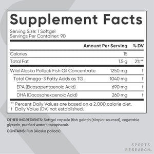 Sports Research® Multivitamins Pack - Triple Strength Omega-3 Fish Oil 1250 + 160 mg Chelated Magnesium Glycinate + Vegan Vitamin D 5000iu & Mk7 Vitamin K 100mcg Sports Research buy supplements Au