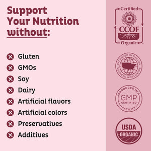 KOS Organic Beet Root Powder, USDA Certified - Superfood Plant Based Beetroot Ingredient for Stamina Increasing, Circulation - Non-GMO, Soy & Gluten-Free, 50 Servings Bag KOS buy supplements Au