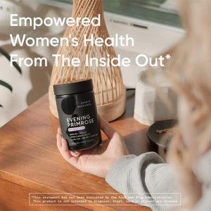 Sports Research Evening Primrose Supplement from Cold Pressed Oil - Softgels for Women’s Health & Skin Health - Gluten Free & Non-GMO GLA - High Potency 1300mg, 120 Count Sports Research buy supplements Au