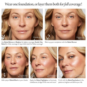 LAURA GELLER Baked Icons Complete Full Face Palette, Light | All-in-One Makeup Palette with Baked Foundations, Blush, Bronzer, Highlighter, Eyeshadows | Coverage for Mature Skin | Travel-Friendly LAURA GELLER NEW YORK buy supplements Au