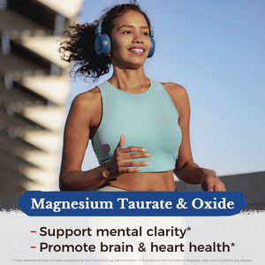 Vitalitown Magnesium Complex Supplement | 300mg Elemental Mag | Magnesium Citrate Glycinate Taurate Malate | Non-GMO, No Gluten, 90 Vegan Magnesio Capsules for Bone Brain Heart Vitalitown buy supplements Au