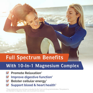 Innate Vitality 10-in-1 Magnesium Complex 960mg, 420mg Elemental Mag per Serving, with Magnesium Glycinate, Citrate, Malate, and More, Sleep, Digestion, Energy Support, 90 Vegan Caps Innate Vitality buy supplements Au