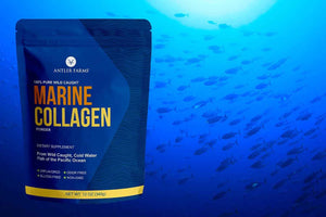 Antler Farms Marine Collagen Powder - Wild Caught Pacific Snapper, 12 oz | 100% Pure, Soluble in Hot or Cold Liquids, Highly Bioavailable, Rapid Absorption, No Taste or Smell