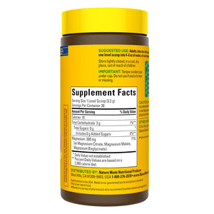 Nature Made High Absorption Magnesium Complex Drink Mix Powder, Magnesium Citrate, Glycinate & Malate 3-in-1 Blend, Pink Lemonade Flavor, 96 g, 30 Day Supply Nature Made buy supplements Au