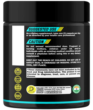 DEDICAD 4-in-1 Nattokinase 2000 Fu, Turmeric, Bromelain, Serrapeptase - Spike Protein Detox - Body Balance, Circulation Health & Immune System - 120 Capsules 4-Month Supply DEDICADÂ buy supplements Au