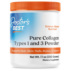 Doctor's Best Pure Collagen Types 1 & 3, Promotes Healthy Skin Hair & Nails – Bone & Joint Support, 7.1 Ounce (Pack of 1) Doctor's BEST buy supplements Au