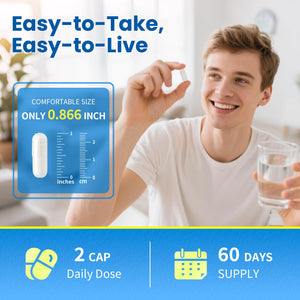 2 Pack Magnesium Complex for Women and Men 4-in-1 Magnesium Glycinate, Citrate, Malate, Taurate - Magnesium Supplement for Relaxation, Sleep & Focus, 60 Days Supply Lukaree buy supplements Au