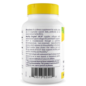 Healthy Origins UC-II Collagen 40 mg, 120 Veggie Caps