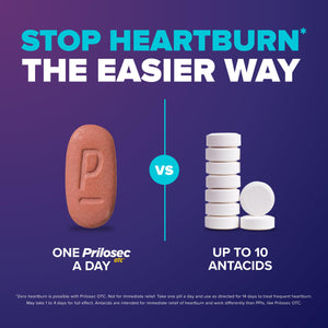 Prilosec OTC, Omeprazole Delayed Release 20mg, Acid Reducer, Treats Frequent Heartburn for 24 Hour Relief, All Day, All Night*, Heartburn Medicine, 20mg, Wildberry Flavor, 42 Tablets Prilosec buy supplements Au
