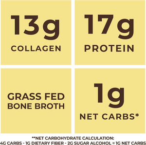 Left Coast Performance 2lb Pure Bone Broth and 2lb Vanilla Bone Broth