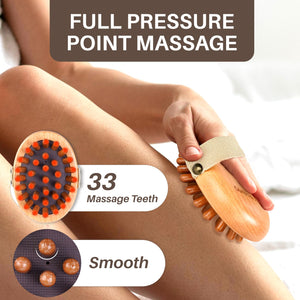 Wood Therapy Massage Tool for Belly Fat,Wooden Meridian Massage Body Brush for Cellulite Remover, Cellulite Lymphatic Drainage Massager for Body Shaping, Maderoterapia Kit for Muscle Pain Relief Olaemuo buy supplements Au