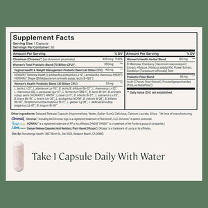 Stonehenge Health Biotics for Women Probiotic 70 Billion CFU, 24 Strains + Prebiotic Fiber, Weight Management, Mood, Digestive, Vaginal & Immune Support, Non-GMO, 30 Delayed-Release Veg Caps (3 Pack)