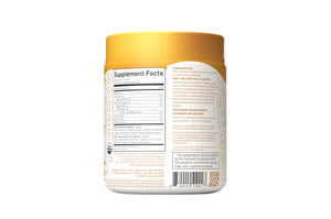 KOS Golden Mylk with Tumeric and Ginger, Organic Superfood Latte Powder, Adaptogen Mushroom Blend - Coffee Creamer, Dessert & Smoothie - Caffeine Free, Vegan, Dairy-Free, Gingerbread Chai, 28 Servings KOS buy supplements Au