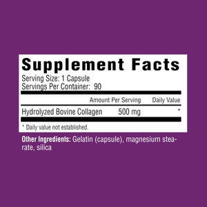 Rejuvicare Super Collagen 500 mg, Hydrolyzed Collagen Peptides for Hair, Skin & Nails, Beauty & Wellness Supplement, Supports Healthy Hydration & Elasticity, 180 Capsules, 2 Pack Value Rejuvicare buy supplements Au