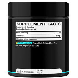 DEDICAD 500Mg Lactoferrin Supplement - 120 Capsules for 2-Month Supply DEDICAD buy supplements Au