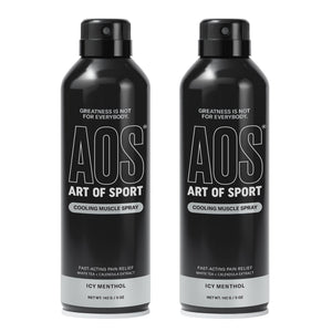 Art of Sport Muscle Relief Spray for Men – Cooling Menthol Pain Relief for Sore Muscles & Joints – Back, Neck, Knee, Shoulder, Hip – Fast-Acting Body Spray – Made for Athletes – 5 fl oz (2-Pack) Art of SportBuy Supplements Australia