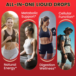 Cayenne Pepper Drops Supplement Liquid with Hawthorn Berry, Vitamin D3 K2, Turmeric Curcumin, Beet Root, Ceylon Cinnamon Vegan- Friendly - 60ml Rshoiw buy supplements Au