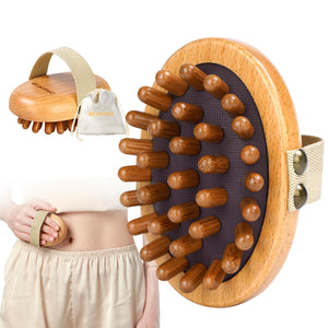 Wood Therapy Massage Tool for Belly Fat,Wooden Meridian Massage Body Brush for Cellulite Remover, Cellulite Lymphatic Drainage Massager for Body Shaping, Maderoterapia Kit for Muscle Pain Relief Olaemuo buy supplements Au