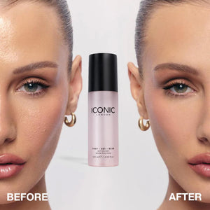 ICONIC LONDON Prep Set Blur Setting Spray | Makeup Fixing Spray, Blurs Imperfections and Gives Skin a Radiant Glow, Vegan Makeup, 120 mL / 4.05 Fl Oz. ICONIC LONDON buy supplements Au
