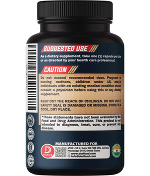 DEDICAD 10in1 Noni Capsules - 4 Month Supply with Elderberry, Boswellia, Turmeric, Ginger & More - Support Muscle, Joint, Digestive & Immune - 2 Packs of 60 Vegan Capsules, Non-GMO & Gluten-Free DEDICAD buy supplements Au