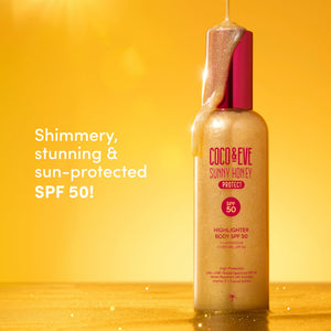 Coco & Eve Body Highlighter SPF 50 – Shimmer Sunscreen, Broad Spectrum Sun Protection, Lightweight Serum-Like Lotion with Pearlescent Minerals & Vitamin E for Hydrated & Glowing Skin, 5.07 Fl Oz Coco & Eve buy supplements Au