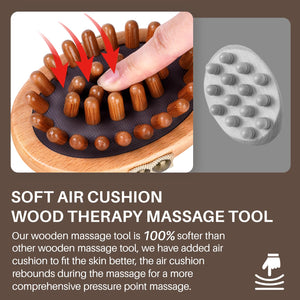 Wood Therapy Massage Tool for Belly Fat,Wooden Meridian Massage Body Brush for Cellulite Remover, Cellulite Lymphatic Drainage Massager for Body Shaping, Maderoterapia Kit for Muscle Pain Relief Olaemuo buy supplements Au