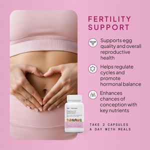 SELF NUTRITION Fertility Support for Women | Conception for Her, Coenzyme Q10, Ashwagandha, Myo-Inositol & More| Support Cycle Regularity & Ovulation| Vegan, Non-GMO, USA Made-60 Capsules SELF NUTRITION buy supplements Au