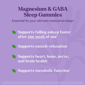 Natrol Sleep & Restore Magnesium Glycinate Blend Gummies, Magnesium for Sleep Aids for Adults, Melatonin-Free, Cherry Flavored, 30 Day Supply NatrolBuy Supplements Australia