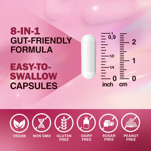 Menopause Supplements for Women with Probiotics, DIM, Black Cohosh, Chasteberry & Soy Isoflavones Support Hormone Balance & Helps Relieve Hot Flashes, Night Sweats - 60 Servings (Made & Tested in USA) NUTRI POTENTIA buy supplements Au