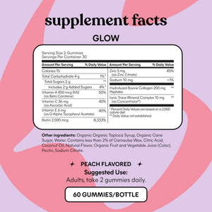 Lemme Glow Collagen Hair Gummies for Strong, Thick Hair & Reduced Shedding Smooth Anti Cellulite Capsules for Women, Smooth Legs & Thighs, Reduce Cellulite & Crepey Skin Bundle Lemme buy supplements Au