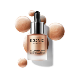 ICONIC LONDON Illuminator | Liquid Highlighting Drops for a Radiant Glow, Cruelty-Free, Vegan Makeup, Original (Champagne Shimmer) 0.45 Fl oz ICONIC LONDON buy supplements Au