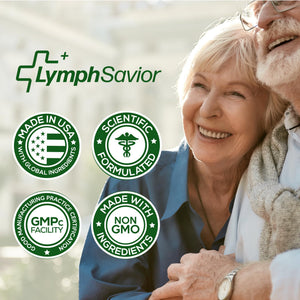 Lymph Savior - Plant-Based Lymphatic Support Supplement with Red Clover, Horse Chestnut & Burdock Root for Fluid Balance & Daily Wellness - Non-GMO, Made in USA - 30-Day Supply, 1 Bottle Lymph Savior buy supplements Au