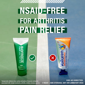 Biofreeze Gel Menthol Pain Relieving Colorless Gel 4 FL OZ Tube For Pain Relief Associated With Sore Muscles, Arthritis, Simple Backaches, And Joint Pain BiofreezeBuy Supplements Australia