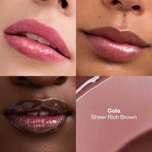 Kosas Wet Lip Oil Gloss – Plumping Peptide Lip Treatment Gloss in Sheer Rich Brown, Hydrating with Hyaluronic Acid, Peptides & Plant Oils, Non-Sticky, Vegan, Clean Beauty Lip Gloss (Cola) 0.15 oz Kosas buy supplements Au