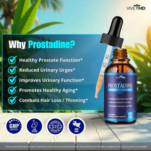 VIVE MD Prostadine Drops for Prostate Health, Bladder Urinating Issues - Prostadine Official Drop Formula - Extra Strength with Pomegranate, Prostadine Reviews (Package of 1) VIVE MDBuy Supplements Australia