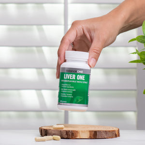 Balance ONE Liver Support Supplement with Milk Thistle, Molybdenum, Dandelion Root & Choline – Liver Health, Detox Pathway & Antioxidant Support – Vegan Capsules, 1 Month Supply – Liver One Balance ONE buy supplements Au