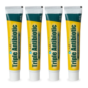 CareAll Triple Antibiotic Ointment 1.0 oz (4 Pack), First Aid Ointment for Minor Scrapes, Cuts, and Burns to Help Prevent Infection, Compare to The Active Ingredients of The Leading Brand CareAll buy supplements Au