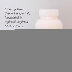 Mommy Brain Postnatal Supplement (60 Capsules) for Cognitive Health, Mood, Energy with GPC and CDP Choline, Phosphatidylserine, Omega-3 DHA