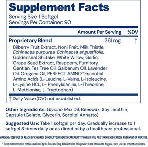 BodyHealth Gut Defense with PerfectAmino, Gut Health Support for Women and Men, GI Support Supplement - 90 Softgels