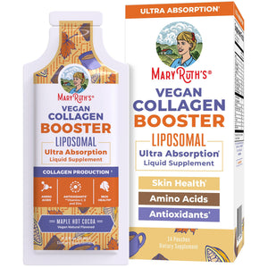 MaryRuth Organics Collagen Booster Liposomal | Sugar Free | Liquid Collagen Booster with VIT C, E, Zinc,Copper&Silica | Skin Care&Joint Support Supplement | Vegan | Non-GMO | Gluten Free | 14 Serving MARYRUTH'S buy supplements Au