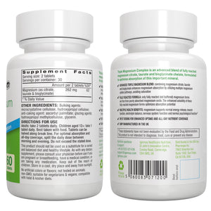Igennus Superior Triple Magnesium Complex, Fully Reacted & Chelated Glycinate, Taurate & Citrate, Clean Label, High Bioavailability & Absorption, 60 Tablets, Vegan, Non-Buffered Igennus Healthcare Nutrition buy supplements Au