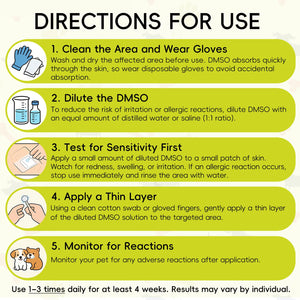 Topical 99.995% DMSO for Dogs Lipoma, Lipoma Treatment for Dogs, Reduce Fatty Lumps and Bumps Inflammation, Swelling, Dog Pain Relief, DMSO in Glass Bottle with Precision Dropper, 1.7 oz Jdicklary buy supplements Au