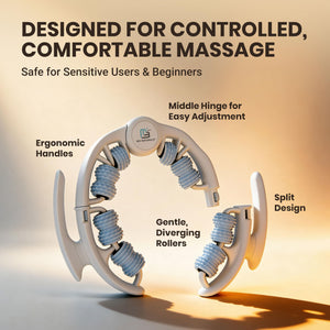 Anti Cellulite Roller & Lymphatic Drainage Massager | Fascia Blaster for Contoured & Smoother Skin | Tool for Sore Arms, Legs, Stomach & Buttocks by M3 – Multicolor M3 Naturals buy supplements Au