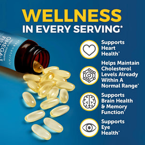 Triple Strength Omega 3 Fish Oil Supplement for Men and Women – 2500 mg High-Potency, Easy-to-Absorb Re-esterified Triglyceride Form, Pescatarian-Friendly DPA EPA DHA Omega 3 Supplement, 180 Softgels Viva Naturals buy supplements Au