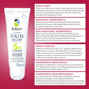 Kalaya Pain Relief Cream with Arnica – Fast-Acting Joint & Muscle Pain Relief – 6 Natural Ingredients – No-Mess Applicator – RMT-Inspired Design – Dermatologist Tested – 4.2 oz Kalaya NaturalsBuy Supplements Australia
