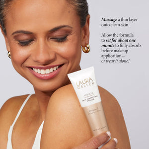 LAURA GELLER NEW YORK Spackle Primer - Champagne Glow - Super-Size 2 Fl Oz - Hyaluronic Acid Makeup Primer for Mature Skin LAURA GELLER NEW YORK buy supplements Au