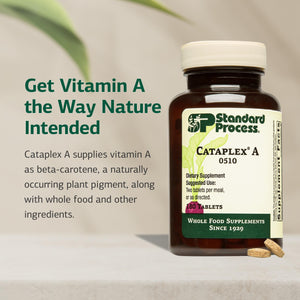 Standard Process Cataplex A - Supports Eye Health & Mucous Membranes - Supports Healthy Vision & Provides Antioxidant Vitamin A - Non-Dairy & Non-Soy - 180 Tablets Standard Process Inc.Buy Supplements Australia